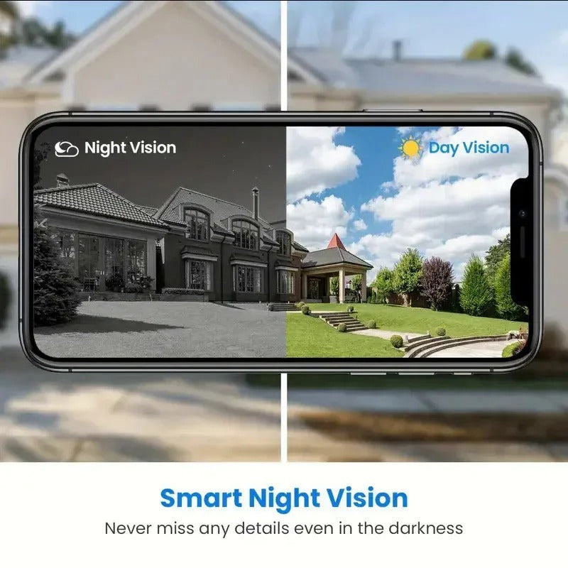 Smart Doorbell Camera – Wireless Video Doorbell with HD Night Vision & Motion Detection