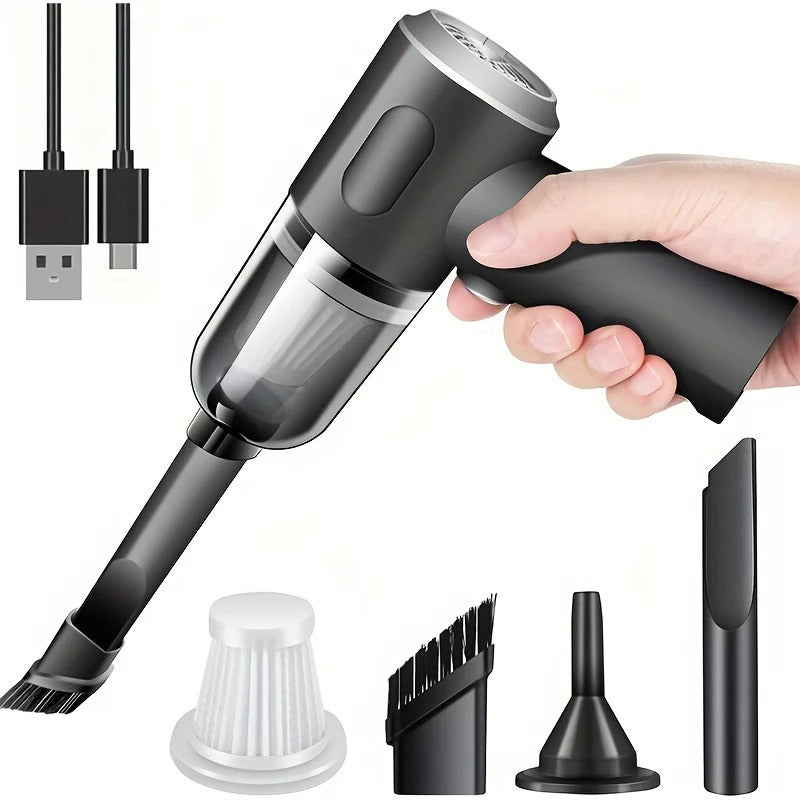 Cordless Handheld Vacuum Cleaner – Powerful Portable Suction for Car, Home & Office