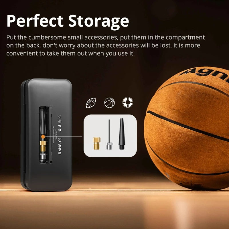 Portable Tire Inflator – Wireless Digital Air Compressor for Car Emergency Pump & Pressure Control