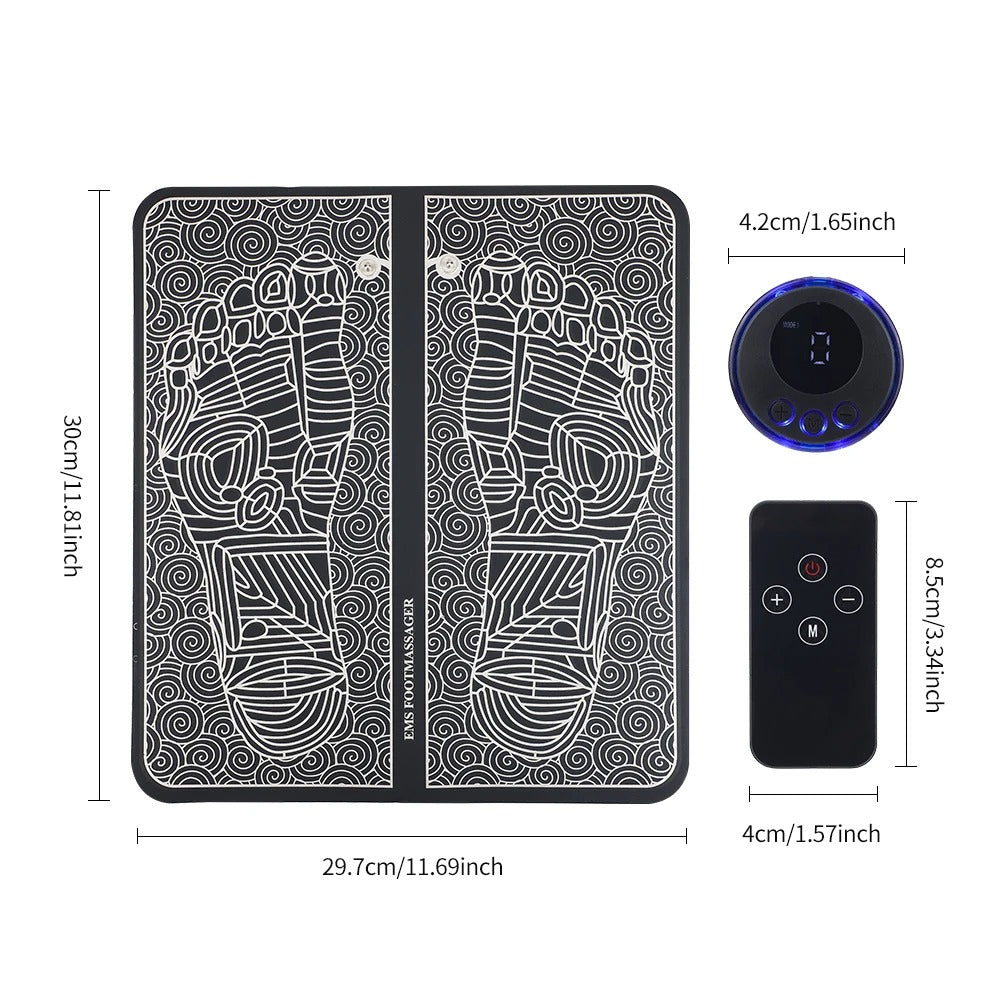 Electric Foot Massager – Relaxation Pad for Daily Foot Comfort & Stress Relief