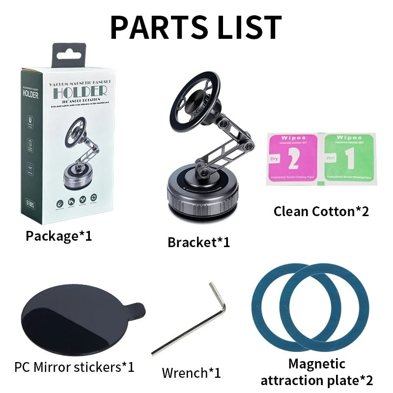 Magnetic Phone Holder for Car – Strong Grip Dashboard & Air Vent Mobile Mount